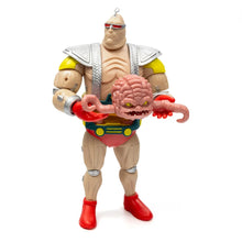 Load image into Gallery viewer, Teenage Mutant Ninja Turtles BST AXN Best of Krang Comic Book &amp; 8-Inch XL Action Figure Set Maple and Mangoes

