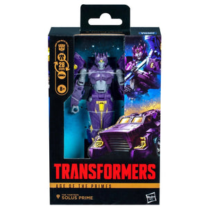 Transformers Generations Age of the Primes Deluxe Solus Prime Maple and Mangoes