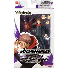 Load image into Gallery viewer, Jujutsu Kaisen Anime Heroes Yuji Itadori Black Flash Version Action Figure Maple and Mangoes
