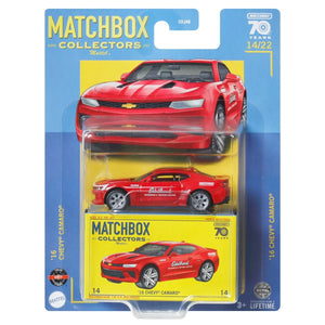  Matchbox Premium Collector 2023 Wave 4 '16 Chevy Camaro Maple and Mangoes