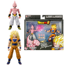 Load image into Gallery viewer, Dragon Ball Z Dragon Stars Battle Pack Super Saiyan 3 Goku vs Majin Buu Final Action Figure 2-Pack Maple and Mangoes

