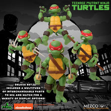 Load image into Gallery viewer, Mezco - Teenage Mutant Ninja Turtles 5 Points Deluxe Box Set Maple and Mangoes
