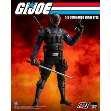 Load image into Gallery viewer, G.I. Joe Commando Snake Eyes FigZero 1:6 Scale Action Figure Maple and Mangoes
