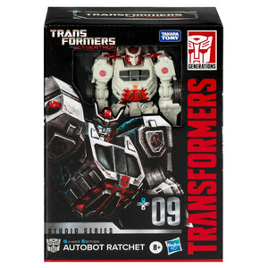 Transformers Toys Studio Series Voyager Transformers: War for Cybertron Gamer Edition Ratchet Maple and Mangoes