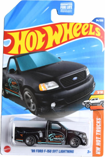 Hot Wheels '99 Ford F-150 SVT Lightning, HW Hot Trucks 7/10 [Black] 94/250
