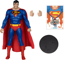 Load image into Gallery viewer, DC Multiverse Superman (Action Comics) Gold Label 7in Action Figure McFarlane Toys Maple and Mangoes
