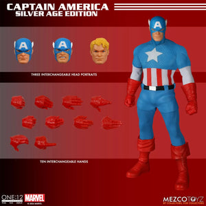 Captain America Silver Age Edition One:12 Collective Action Figure Maple and Mangoes