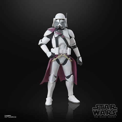 Star Wars The Black Series Clone Commander Bacara 6-Inch Acton Figure Maple and Mangoes