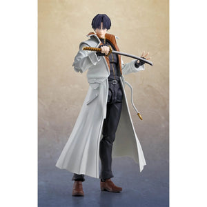Rurouni Kenshin: Meiji Swordsman Romantic Story Aoshi Shinomori S.H.Figuarts Action Figure Maple and Mangoes