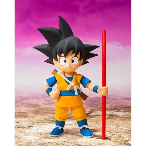 Dragon Ball Daima Son Goku Mini S.H.Figuarts Action Figure Maple and Mangoes