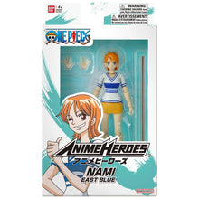 Load image into Gallery viewer, One Piece Anime Heroes Nami East Blue Action Figure Maple and Mangoes
