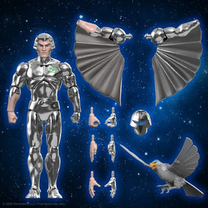 SilverHawks Ultimates Quicksilver (Toy Version) 7-Inch Action Figure Maple and Mangoes