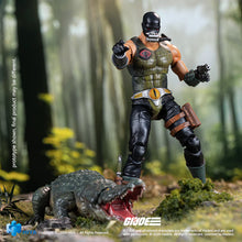 Load image into Gallery viewer, HIYA Exquisite Mini Series 1/18 Scale 4 Inch G.I.Joe Croc Master＆Fiona Action Figure Maple and Mangoes
