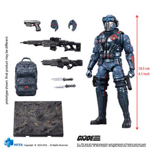 Load image into Gallery viewer, HIYA Exquisite Mini Series 1/18 Scale 4 Inch G.I.Joe Cobra Viper Action Figure Maple and Mangoes
