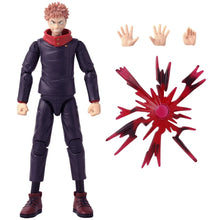 Load image into Gallery viewer, Jujutsu Kaisen Anime Heroes Yuji Itadori Black Flash Version Action Figure Maple and Mangoes
