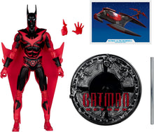 Load image into Gallery viewer, DC Multiverse Batman &amp; Batmobile (Batman Beyond) Gold Label Vehicle with Lights and Sound McFarlane Toys Maple and Mangoes
