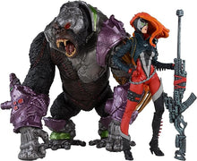 Load image into Gallery viewer, McFarlane Toys - Spawn - She-Spawn &amp; Cygor Action Figure 2pk Gold Label Maple and Mangoes
