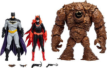 Load image into Gallery viewer, McFarlane Toys - DC Multiverse - Multipack - Clayface and Batwoman and Batman - Rebirth - Gold Label Action Figure Exclusive
