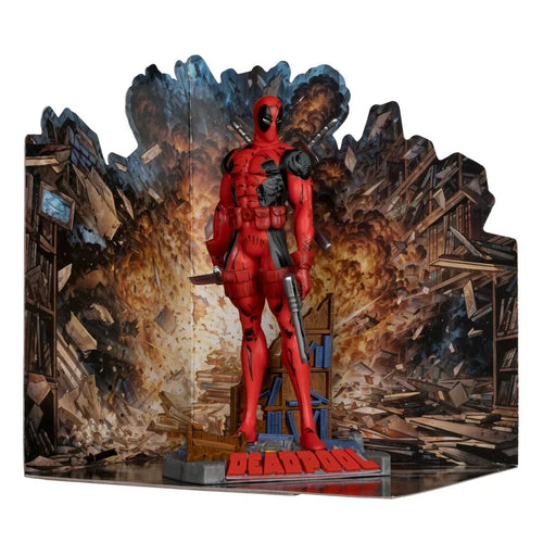 Marvel Wave 1 Deadpool The New Mutants #98 1:10 Scale Posed Figure with Scene Maple and Mangoes