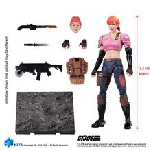 Load image into Gallery viewer, HIYA Exquisite Mini Series 1/18 Scale 4 Inch G.I.Joe Zarana Action Figure Maple and Mangoes
