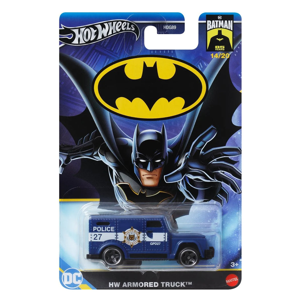 Hot Wheels Batman Themed 2024 Mix 3 Batman Armored Truck