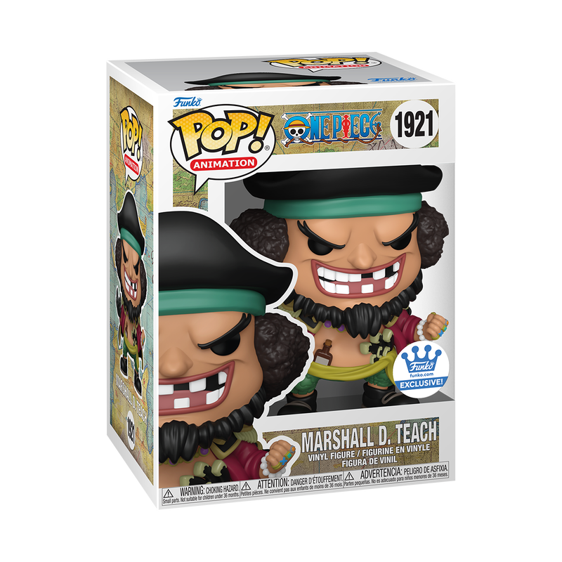 Funko Pop - One Piece - #1921 - Marshall D. Teach (Blackbeard) Exclusive Maple and Mangoes