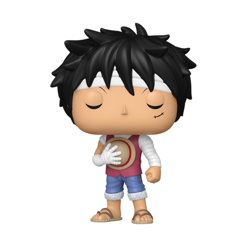 Pop! Monkey D. Luffy (Marineford Memorial) with Pop! Hard Protector (Exclusive) Maple and Mangoes