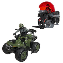Load image into Gallery viewer, G.I. Joe Classified Series #218, Snake Eyes &amp; Varmint ATV Vs. Stealth Viper &amp; Cobra Stealth Flight Pod (Trubble Bubble) Msple and Mangoes
