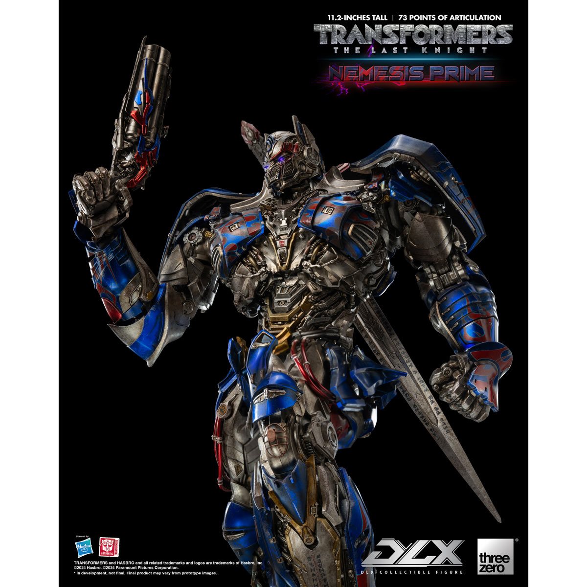 Transformers the last knight nemesis prime on sale toy