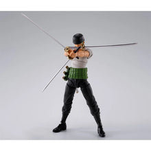 Load image into Gallery viewer, One Piece Roronoa Zoro Romance Dawn S.H.Figuarts Action Figure Maple and Mangoes
