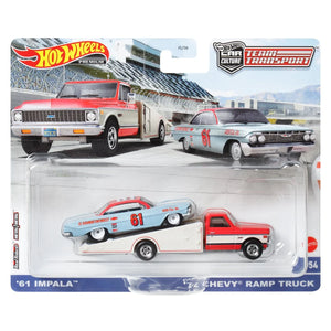 Hot Wheels Team Transport Chevy Square Body Ramp Truck Maple and Mangoes