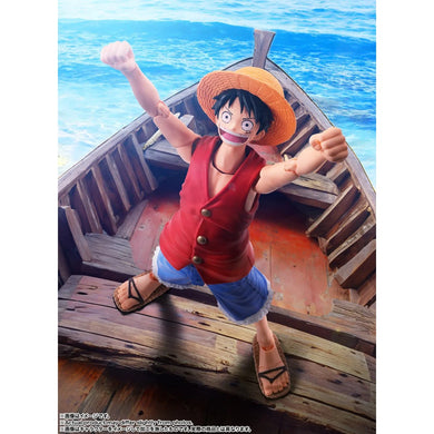 S.H.Figuarts Figures - One Piece - Monkey D. Luffy (Romance Dawn) Maple and Mangoes