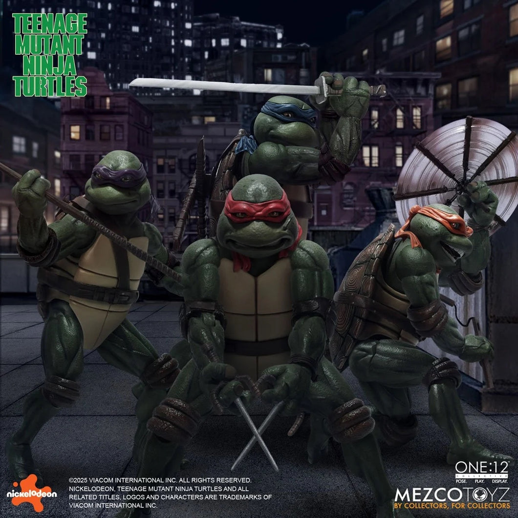 One:12 Collective Figures - TMNT - 1990 Movie Boxed Set Maple and Mangoes