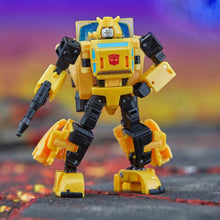 Load image into Gallery viewer, Transformers Legacy United Deluxe Origin Bumblebee Maple and Mangoes

