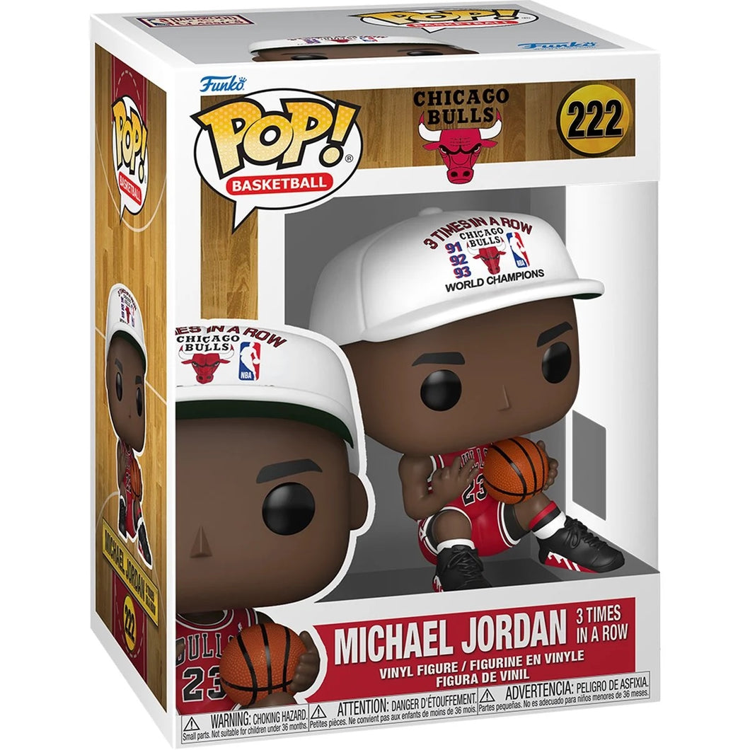 NBA Chicago Bulls Michael Jordan 3 Times in a Row Funko Pop! Vinyl Figure #22 Maple and Mangoes
