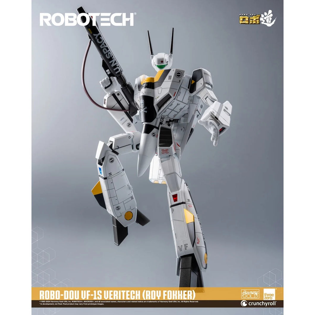 Robotech VF-1S Veritech Roy Fokker ROBO-DOU Action Figure Maple and Mangoes