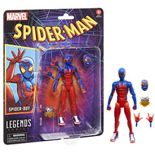 Load image into Gallery viewer, Spider-Man Marvel Legends Retro Collection Spider-Boy Action Figure Maple and Mangoes
