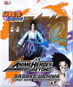 Naruto: Shippuden Anime Heroes Beyond Sasuke Uchiha Curse Mark Transformation Action Figure Maple and Mangoes