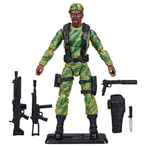 G.I. Joe Classified Series Retro Cardback Sgt. Stalker 6-Inch Action Figure Maple and Mangoes