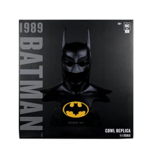 Load image into Gallery viewer, DC Direct Batman 1989 1:1 Scale Cowl Replica Maple and Mangoes
