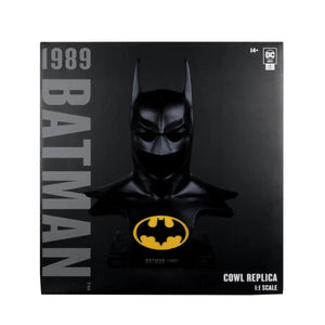 DC Direct Batman 1989 1:1 Scale Cowl Replica Maple and Mangoes