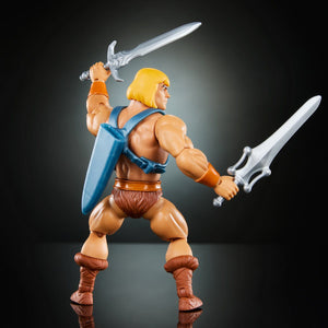 Masters of the Universe Origins Core Filmation He-Man Action Figure Maple and Mangoes