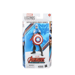 Marvel Legends Series Captain America Bucky Barnes Avengers 60th Anniversary Action Figure - Exclusive Maple and Mangoes
