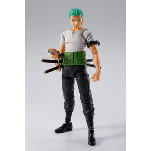 One Piece Roronoa Zoro Romance Dawn S.H.Figuarts Action Figure Maple and Mangoes