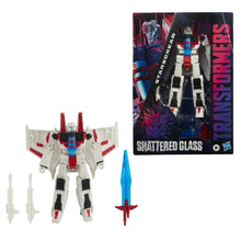 Load image into Gallery viewer, Transformers Generations Shattered Glass Voyager Starscream Maple and Mangoes
