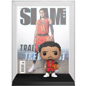 NBA SLAM Trae Young Funko Pop! Cover Figure #18 with Case Maple and Mangoes