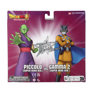 Dragon Ball Super Hero Dragon Stars Battle Pack Piccolo vs. Gamma 2 6 1/2-Inch Action Figure 2-Pack