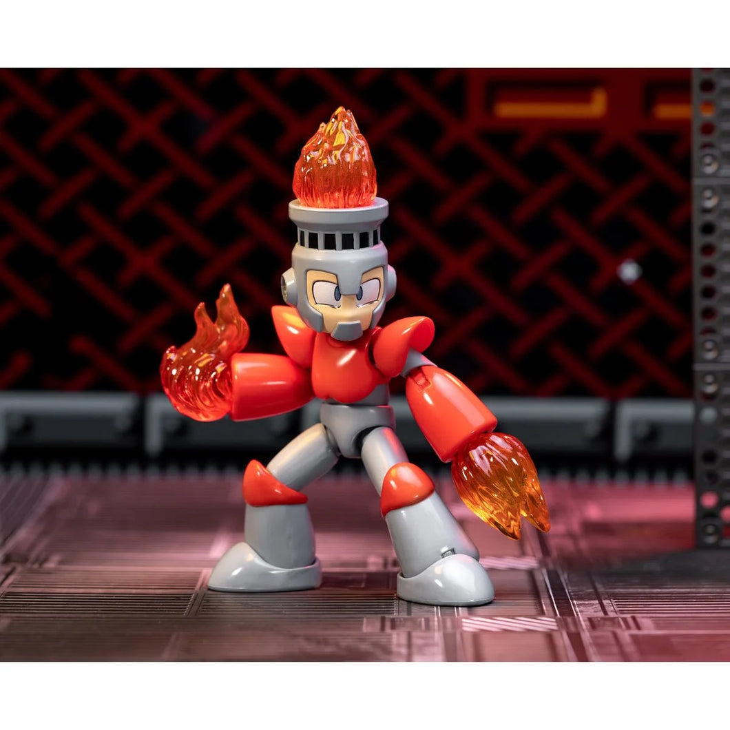 Mega Man Fire Man 1:12 Scale Action Figure Maple and Mangoes