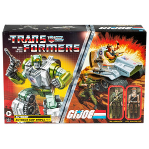 G.I. Joe x Transformers Collaborative Kup Triple T with Sgt. Slaughter and Leatherneck Action Figures&nbsp; Maple and Mangoes