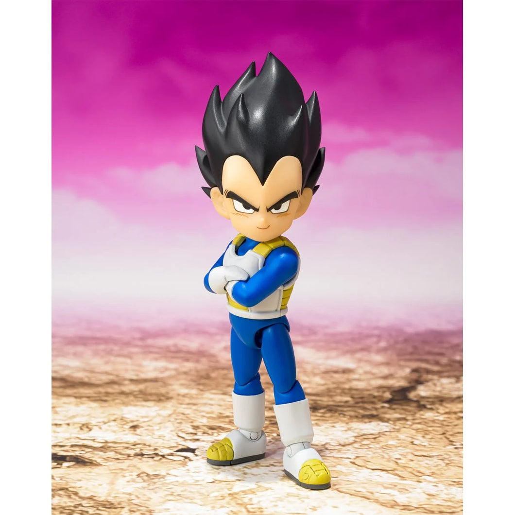 Dragon Ball Daima Vegeta Mini S.H.Figuarts Action Figure Maple and Mangoes